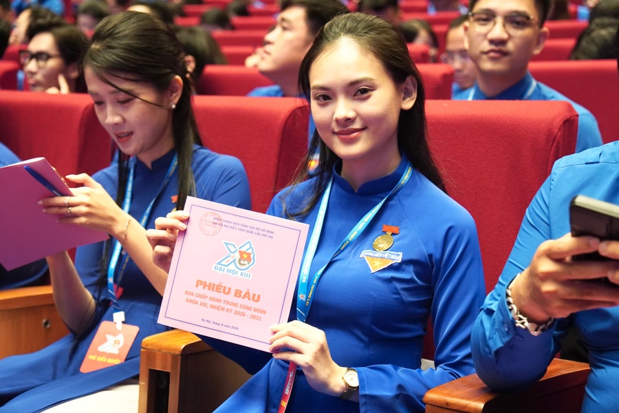 Bầu 119 đại biểu vào Ban Chấp hành Trung ương Đoàn khóa XIII
