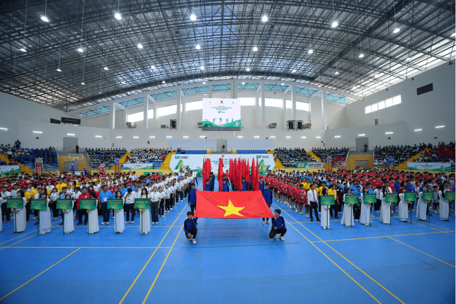 30 đoàn học sinh tranh tài tại giải thể thao toàn quốc 2026