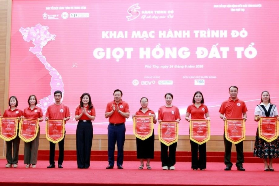Phú Thọ: Dẫn đầu khu vực Trung du và miền núi phía Bắc về phong trào hiến máu tình nguyện