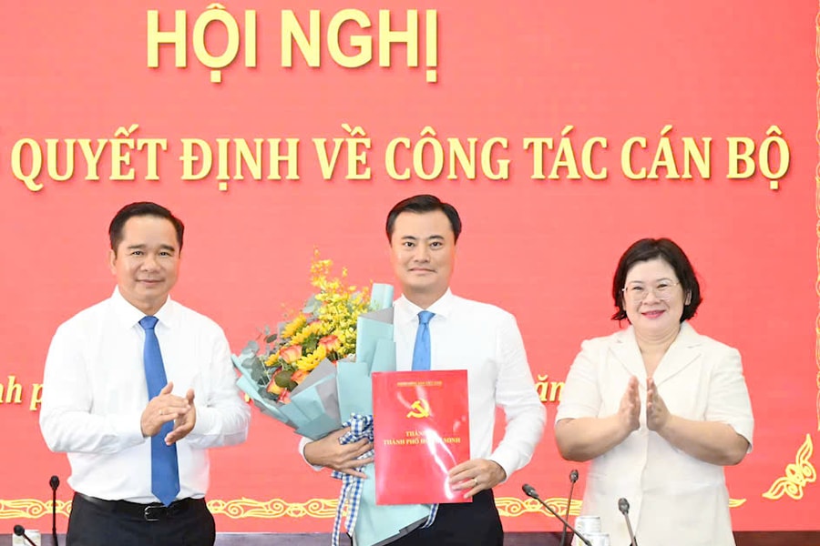 TP. Hồ Chí Minh: Ông Bùi Xuân Cường giữ chức Bí thư Đảng ủy phường Sài Gòn
