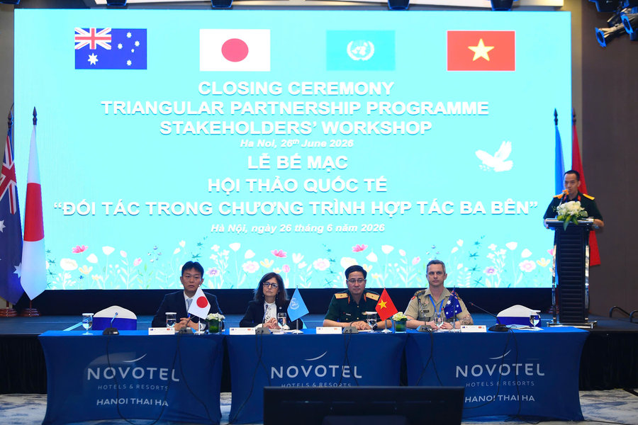 Chương trình TPP thúc đẩy hoạt động gìn giữ hòa bình Liên Hợp Quốc