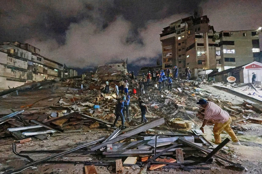 Động đất Venezuela: Số người thiệt mạng tăng lên 235, hàng nghìn người vẫn mất tích