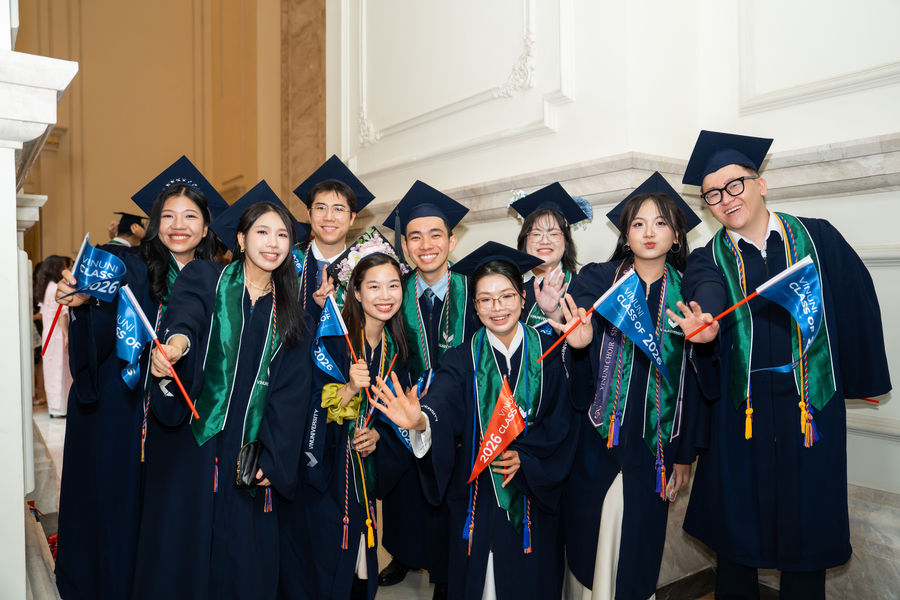 Ấn tượng Lễ tốt nghiệp sinh viên Trường Đại học VinUni