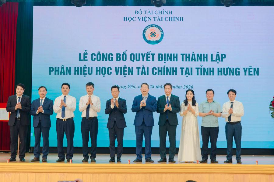 Thành lập Phân hiệu Học viện Tài chính tại Hưng Yên