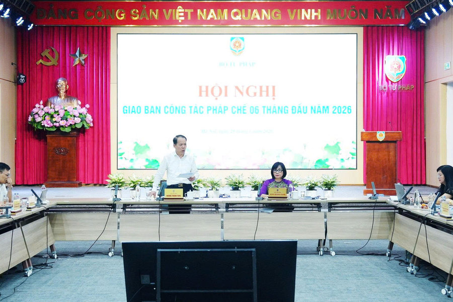 Hội nghị giao ban công tác pháp chế 6 tháng đầu năm