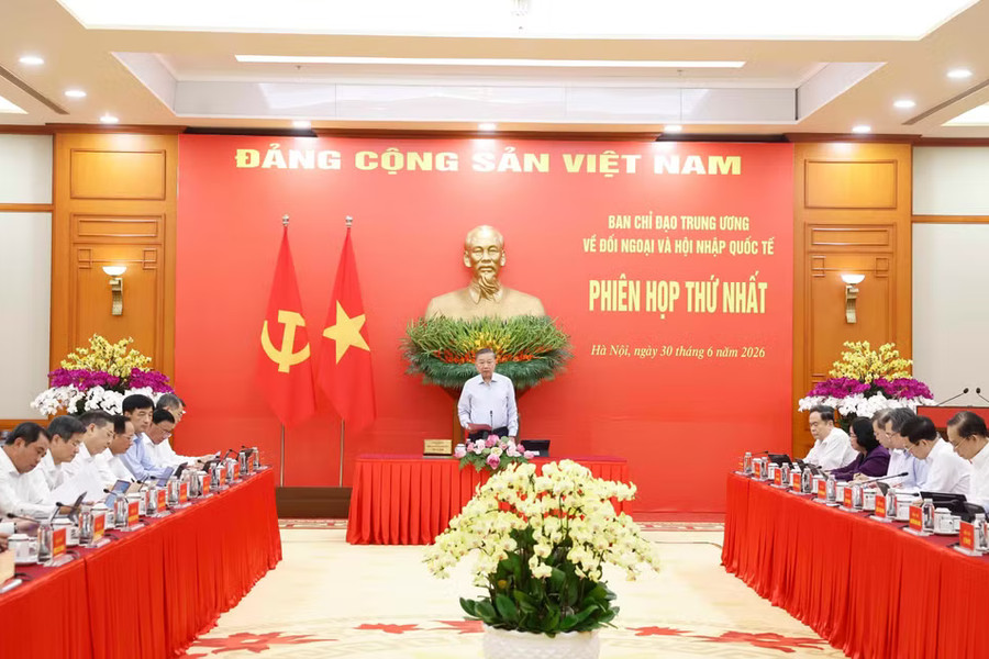 Tổng Bí thư, Chủ tịch nước Tô Lâm chủ trì phiên họp thứ nhất Ban Chỉ đạo Trung ương về đối ngoại và hội nhập quốc tế