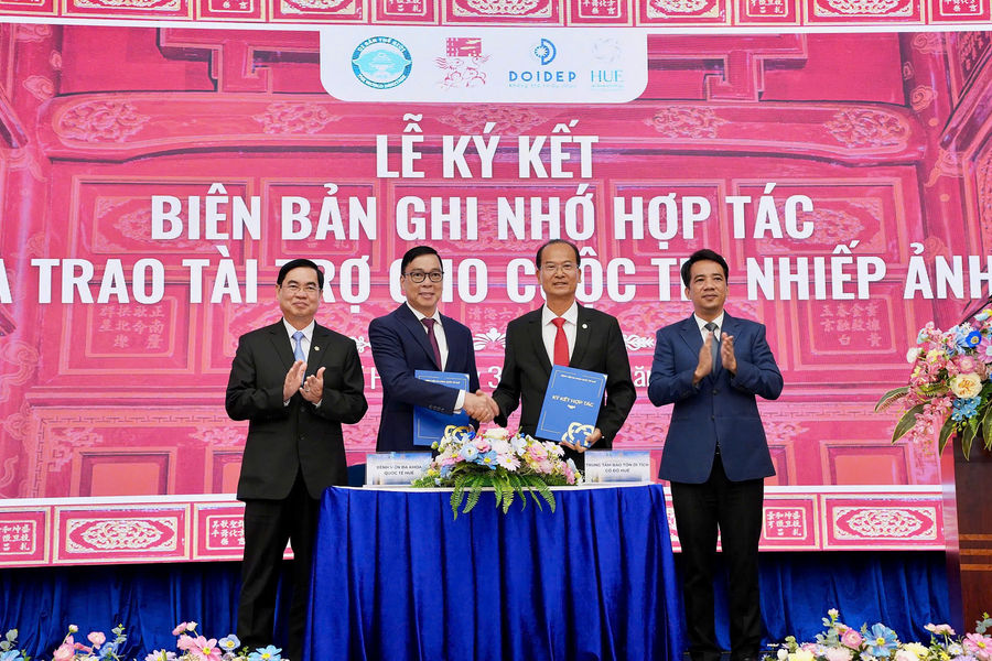 Bệnh viện Đa khoa quốc tế Huế ký kết hợp tác chiến lược với Trung tâm Bảo tồn di tích Cố đô Huế