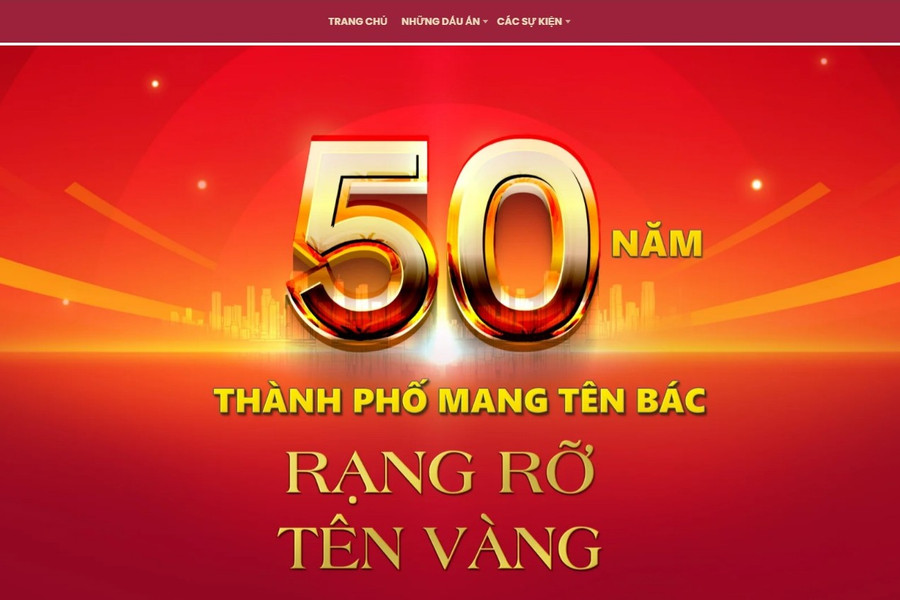 50 năm Thành phố mang tên Bác - Rạng rỡ tên vàng