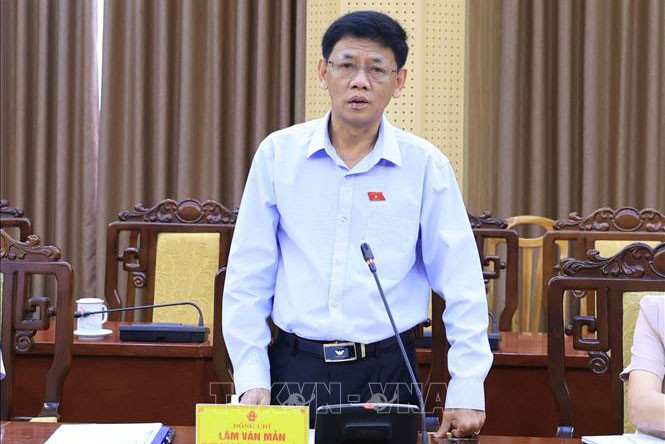 Đoàn công tác của Hội đồng Dân tộc làm việc với UBND tỉnh Tuyên Quang