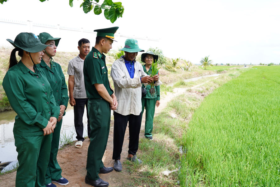 An Giang: Tổ Phụ nữ biên giới tham gia bảo vệ vững chắc vùng “phên giậu” Tổ quốc