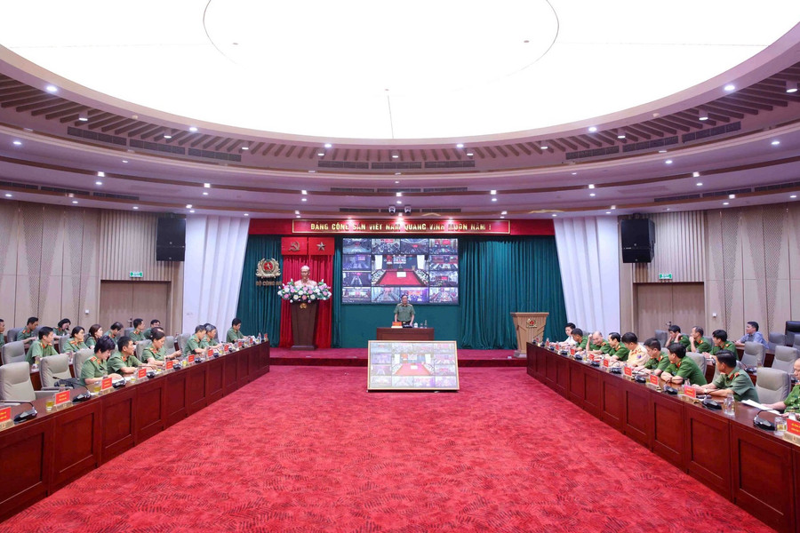 Bộ Công an triển khai đồng bộ công tác phòng, chống bão lũ, thiên tai năm 2026, chủ động ứng phó Bão số 1 (Maysak)