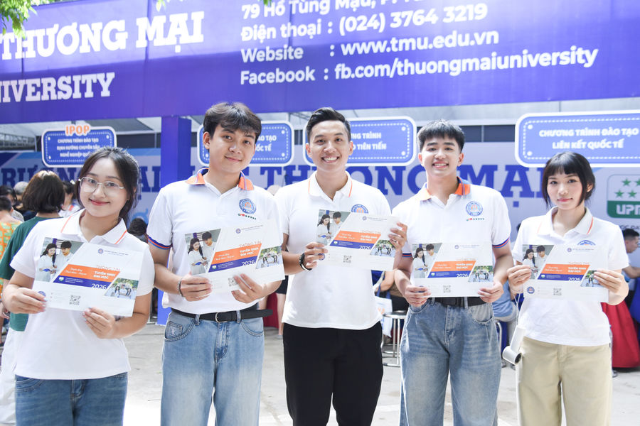 Điểm chuẩn Trường Đại học Thương mại cao nhất 26,5 điểm