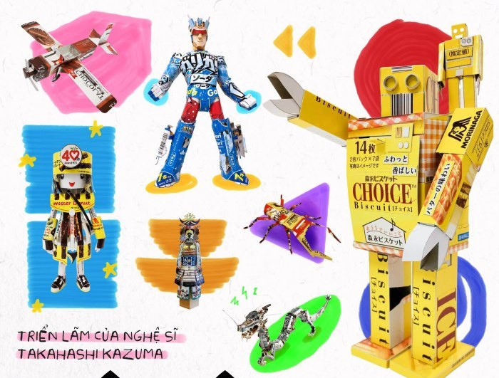 Nghệ sĩ Nhật Bản mang nghệ thuật Package Craft đến Việt Nam