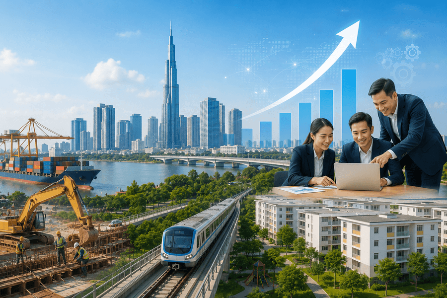 TP. Hồ Chí Minh: Phát huy động lực mới, hiện thực hóa mục tiêu tăng trưởng