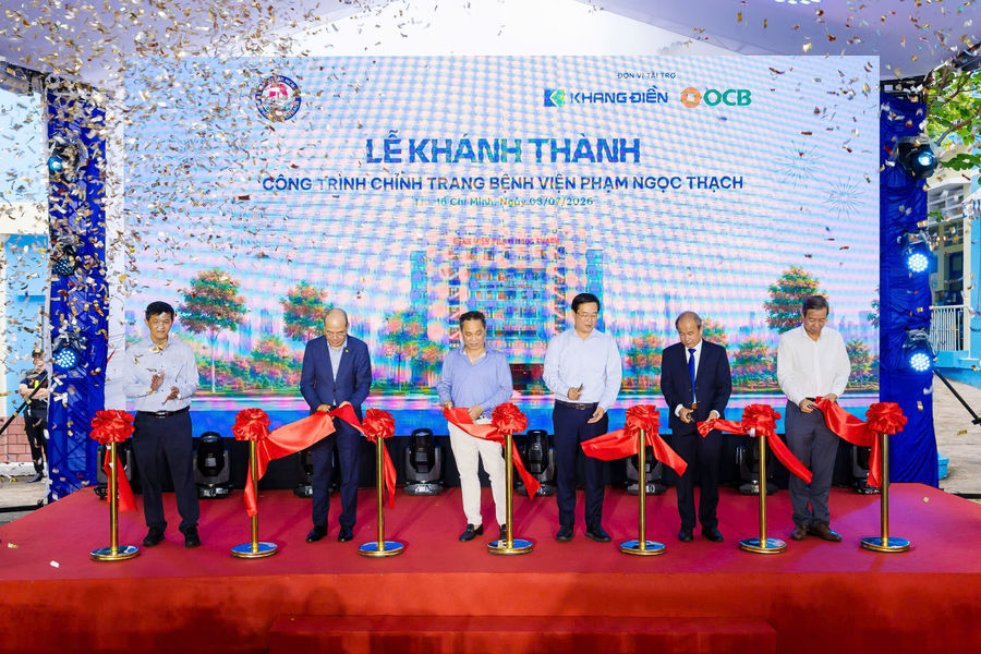 OCB đồng hành cùng dự án chỉnh trang bệnh viện Phạm Ngọc Thạch