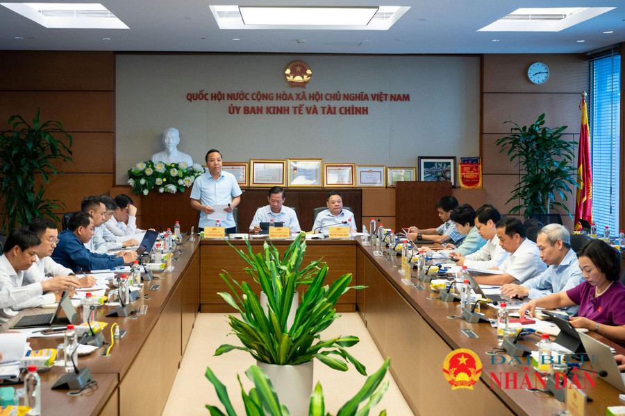 Thường trực Ủy ban Kinh tế và Tài chính thẩm tra sơ bộ dự án Luật Dầu khí (sửa đổi)