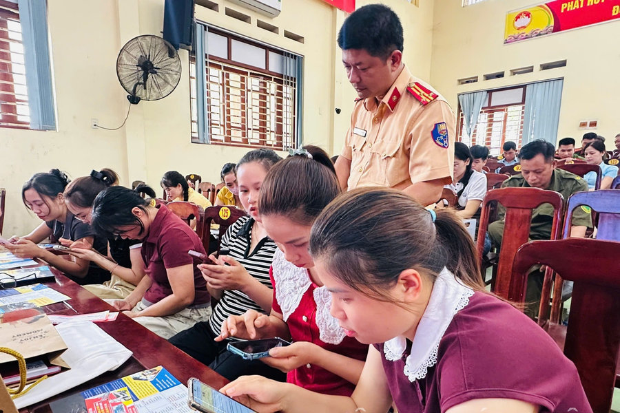 Phòng CSGT Thái Nguyên đẩy mạnh chiến dịch đào tạo kỹ năng lái xe mô tô, xe gắn máy an toàn
