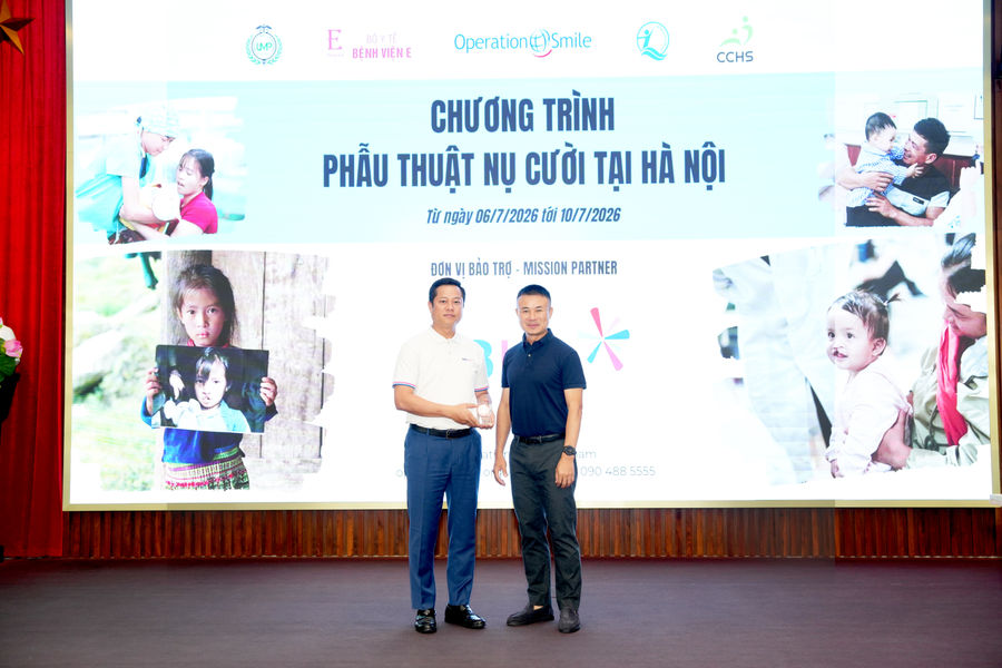 70 trẻ phẫu thuật miễn phí trong đợt đầu Nụ cười hạnh phúc 2026