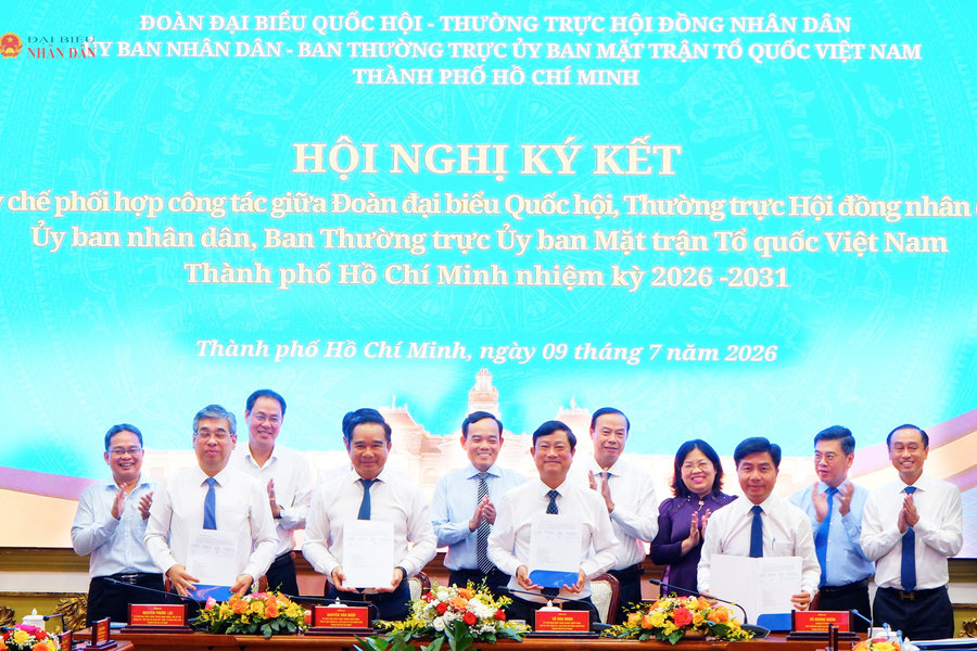 TP. Hồ Chí Minh: Đoàn ĐBQH, HĐND, UBND và MTTQ thành phố siết chặt cơ chế phối hợp, tăng phản biện chính sách