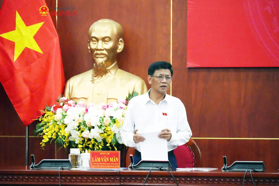 Hội đồng Dân tộc làm việc với UBND tỉnh Cà Mau