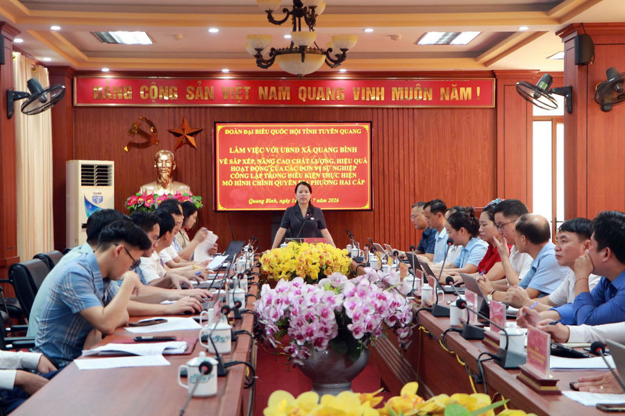 Tuyên Quang: Bảo đảm trạm y tế xã hoạt động ổn định, hiệu quả, đáp ứng nhu cầu của Nhân dân