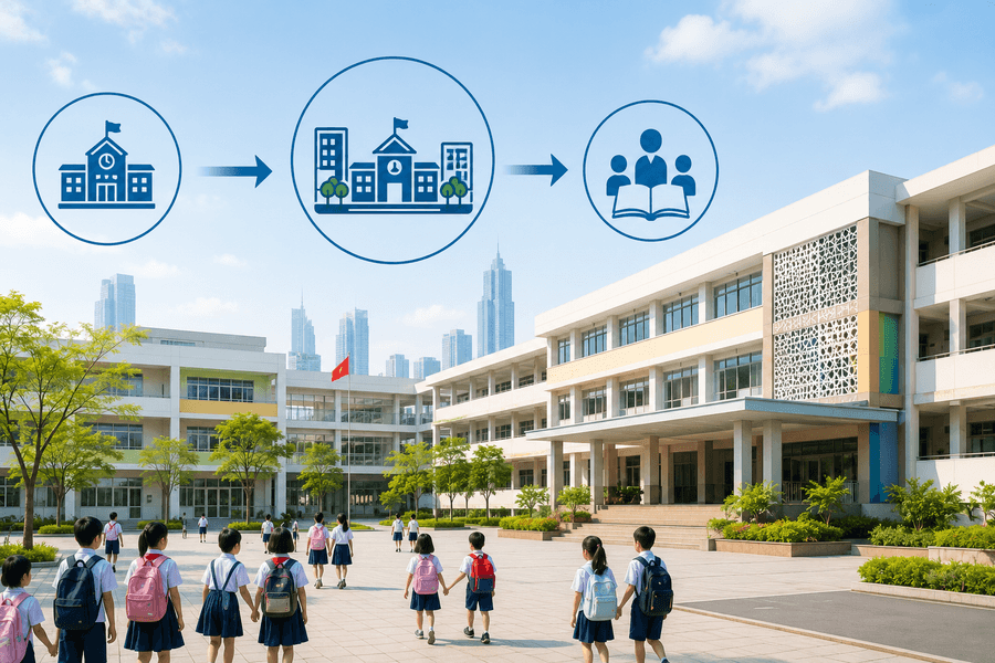 TP. Hồ Chí Minh: Sắp xếp mạng lưới trường học gắn với bảo đảm quyền lợi học sinh