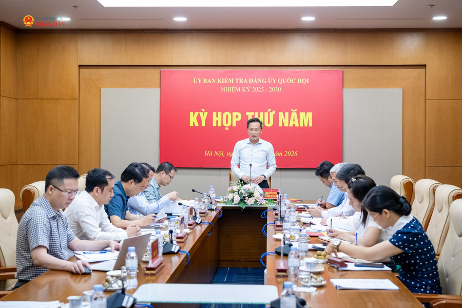 Thực hiện hiệu quả các nhiệm vụ kiểm tra, giám sát của Đảng bộ Quốc hội