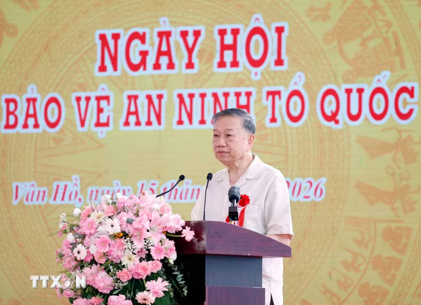 Tổng Bí thư, Chủ tịch nước Tô Lâm: Tạo môi trường an ninh, an toàn vì cuộc sống bình yên, hạnh phúc của nhân dân