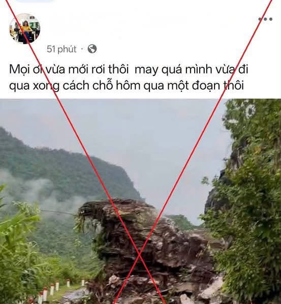 Lai Châu: Công an tỉnh khuyến cáo người dân nâng cao cảnh giác khi chia sẻ thông tin về thiên tai, mưa lũ