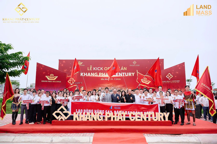 Hơn 1.200 môi giới ra quân, Khang Phát Century khuấy động thị trường Bắc Ninh