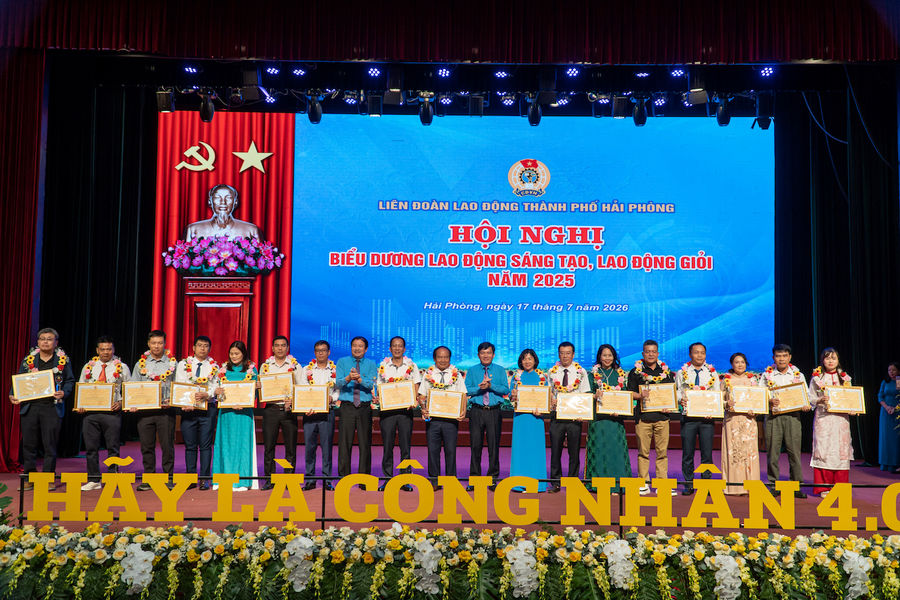 Hải Phòng lan toả phong trào "Lao động giỏi, lao động sáng tạo" từ những điển hình tiên tiến