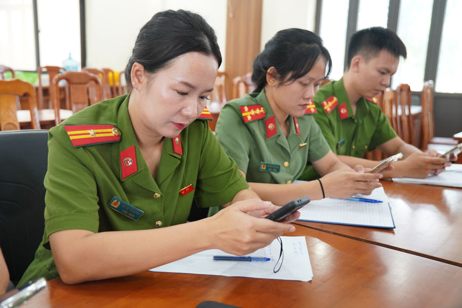 Nâng cao chất lượng công tác tuyên truyền, bồi dưỡng kỹ năng biên tập, viết tin bài cho cán bộ chiến sĩ Công an xã