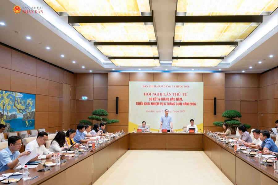 Ban Chỉ đạo 35 Đảng ủy Quốc hội triển khai nhiệm vụ 6 tháng cuối năm 2026