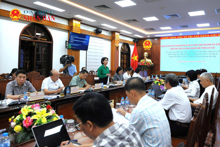 Ủy ban Dân nguyện và Giám sát làm việc với UBND tỉnh Gia Lai