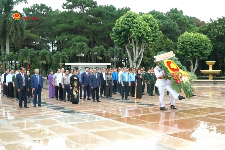 Đắk Lắk: Dâng hương tưởng niệm các Anh hùng liệt sĩ và tri ân người có công