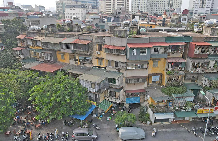 Hà Nội đẩy nhanh cải tạo, xây dựng lại 8 khu chung cư cũ