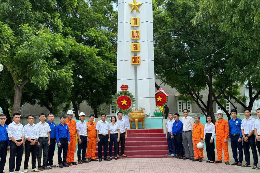 Nhiệt điện Vĩnh Tân 4: Trách nhiệm tri ân nhân dịp Ngày Thương binh-Liệt sĩ