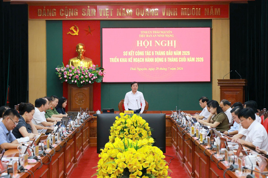 Thái Nguyên: Tăng cường công tác bảo đảm an ninh mạng và hệ thống thông tin trọng yếu