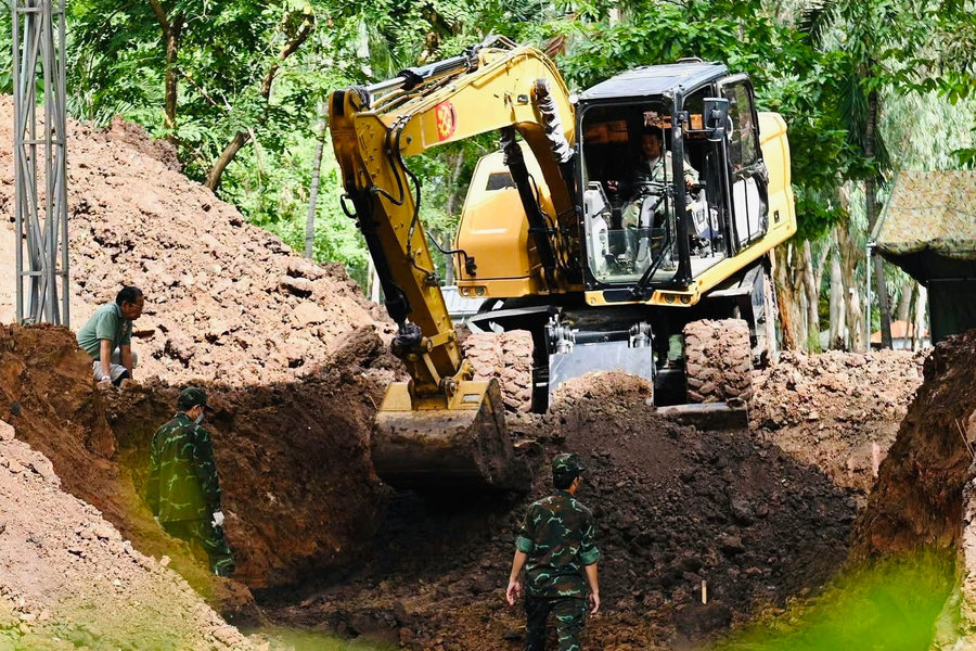 TP. Hồ Chí Minh: Xử lý đồi đất tại công viên Lê Thị Riêng để tìm kiếm hài cốt liệt sĩ