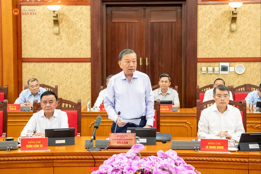 Tổng Bí thư, Chủ tịch nước Tô Lâm chủ trì Phiên họp của Ban Chỉ đạo Trung ương về phát triển khoa học, công nghệ, đổi mới sáng tạo và chuyển đổi số