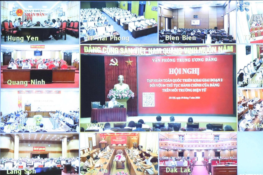Tập huấn toàn quốc triển khai thủ tục hành chính của Đảng trên môi trường điện tử, giai đoạn 2
