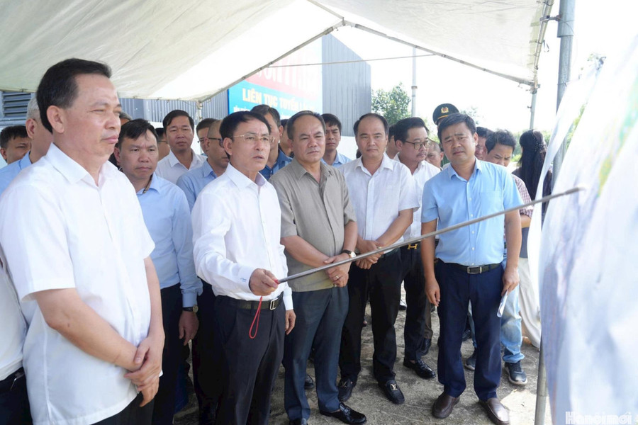 Không để xảy ra tình trạng giải phóng mặt bằng manh mún, ảnh hưởng tiến độ thi công