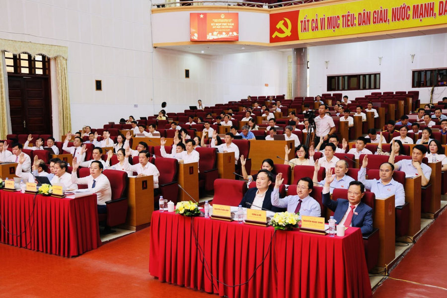 Ông Lý Công Hậu được bầu chức vụ Phó Chủ tịch HĐND tỉnh Lai Châu