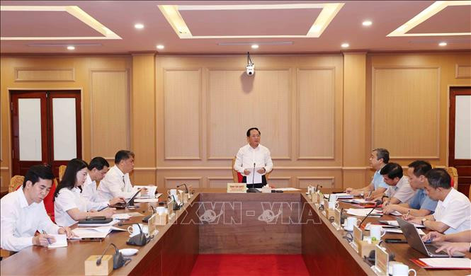 Công bố Quyết định kiểm tra, giám sát với Ban Thường vụ Tỉnh ủy tỉnh Tuyên Quang và Cao Bằng