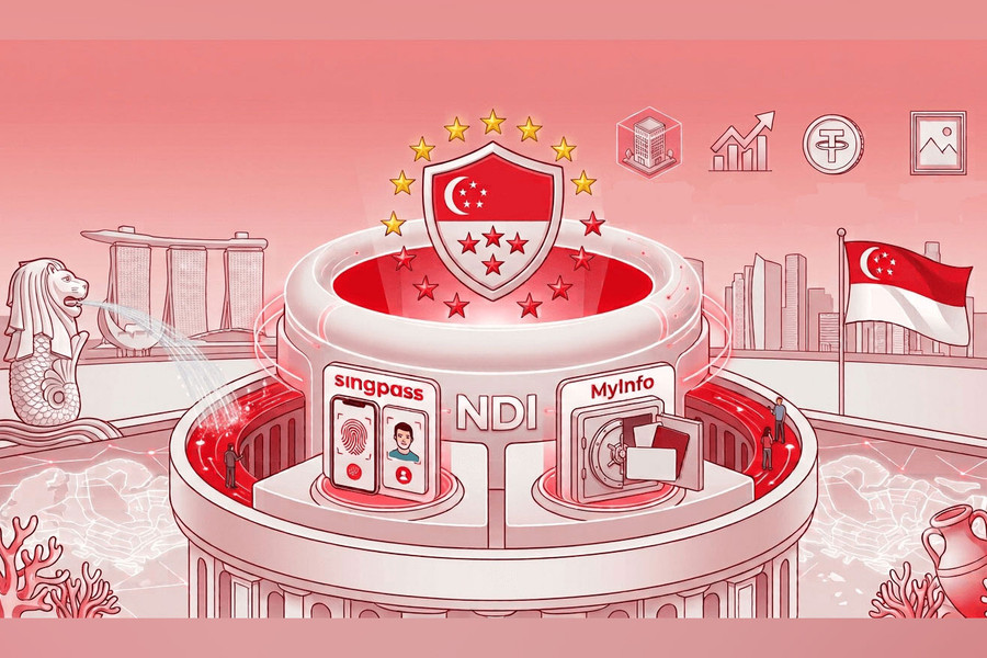 Cách Singapore xây dựng nền móng định danh điện tử cho thị trường tài sản số