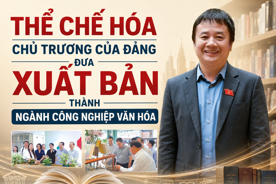 Thể chế hóa chủ trương của Đảng, đưa xuất bản thành ngành công nghiệp văn hóa