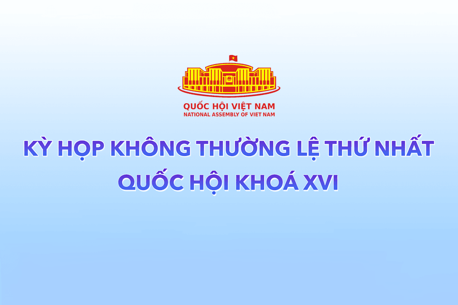[Infographic] KỲ HỌP KHÔNG THƯỜNG LỆ THỨ NHẤT, QUỐC HỘI KHÓA XVI