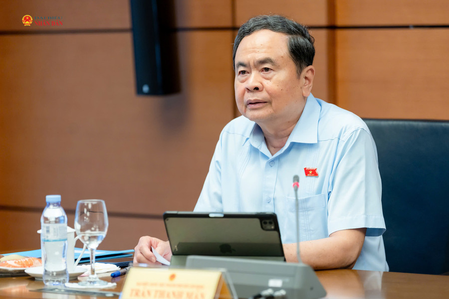 Chủ tịch Quốc hội Trần Thanh Mẫn ký ban hành 4 Nghị quyết về nhân sự