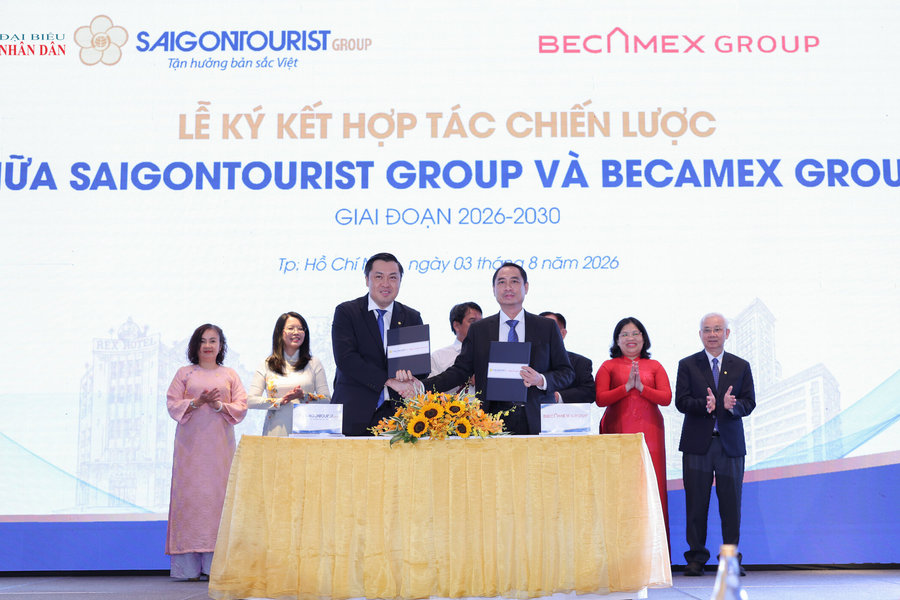 Becamex Group và Saigontourist Group ký kết hợp tác chiến lược toàn diện giai đoạn 2026–2030