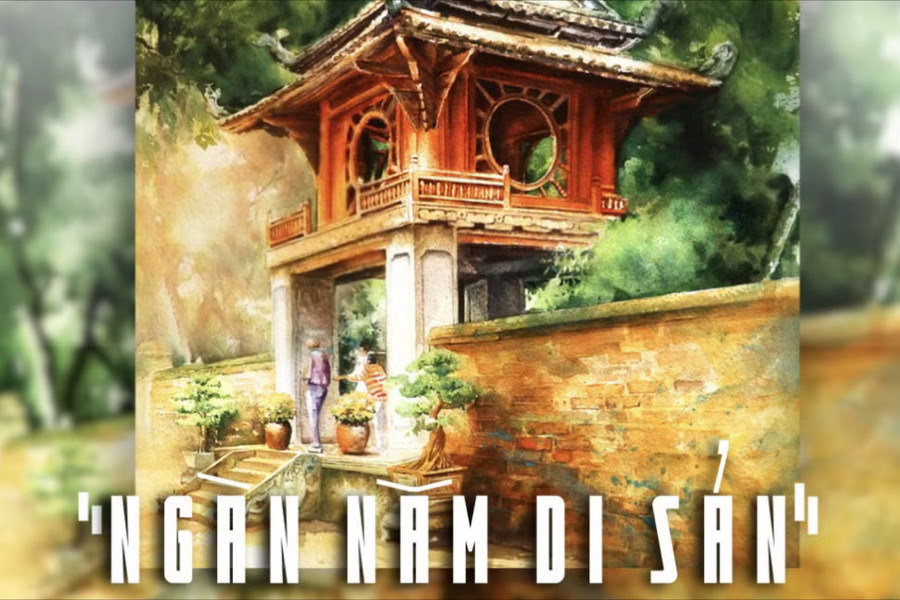 Vẻ đẹp Văn Miếu - Quốc Tử Giám qua nghệ thuật đương đại